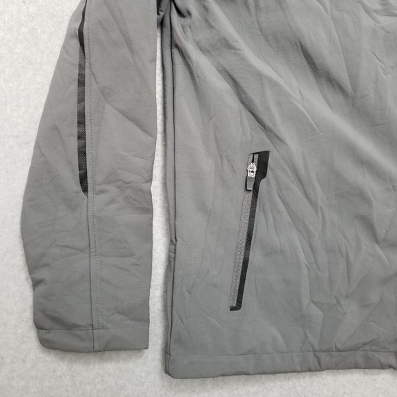 Port Authority Jacket Mens Large Gray Full Zip Pockets Outdoor Lightweight - Picture 2 of 12